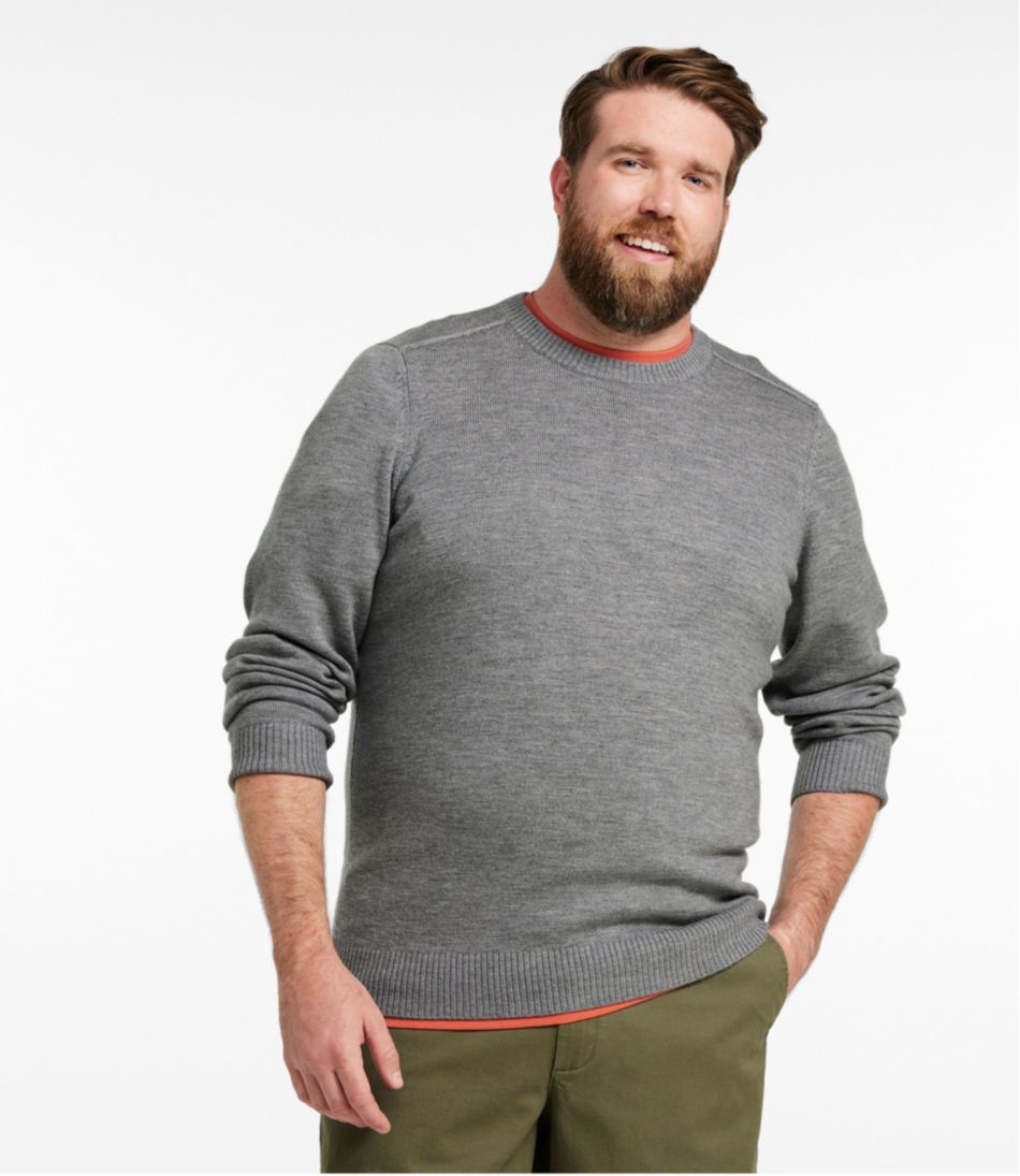 Men's Essential Merino Sweater, Crewneck | L.L.Bean Exclusive