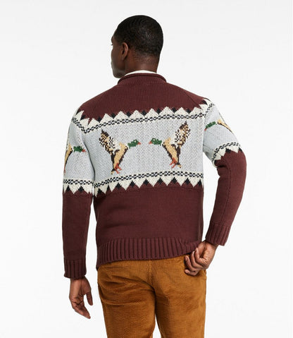 Men's Signature Organic Cotton Rollneck Sweater, Fair Isle | L.L.Bean Classic