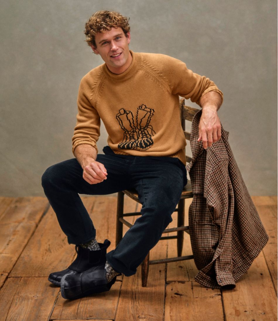 Men's Signature Organic Cotton Rollneck Sweater, Fair Isle | L.L.Bean Classic