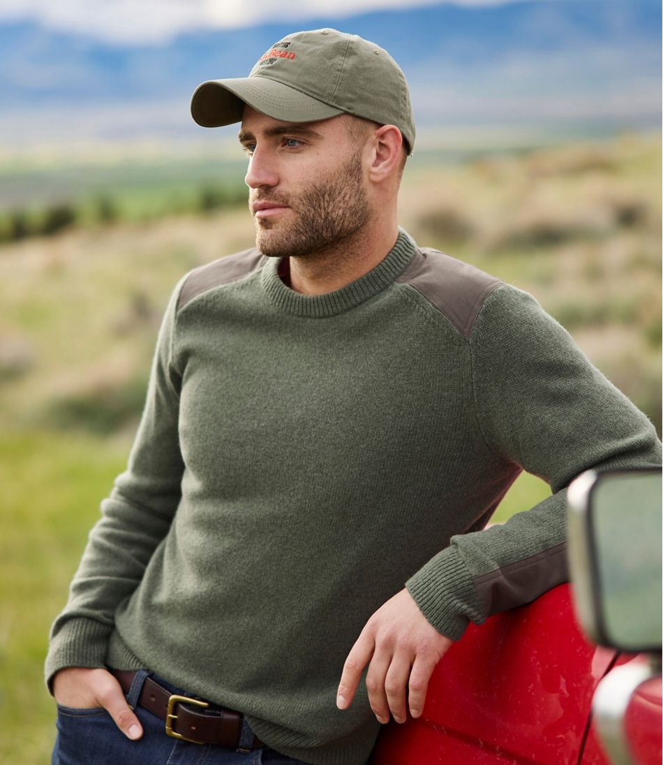 Men's Maine Guide Lightweight Lambswool Sweater | L.L.Bean Everyday