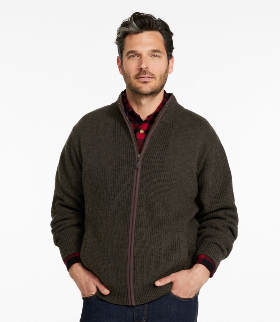 Men's Waterfowl Sweater, Full Zip | L.L.Bean Value