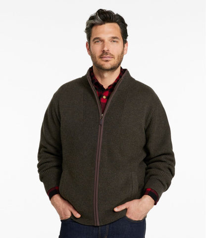 Men's Waterfowl Sweater, Full Zip | L.L.Bean Value