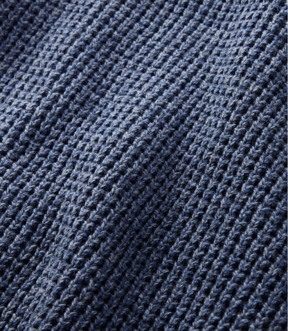 Men's Organic Cotton Waffle Sweater, Cardigan | L.L.Bean Great Value