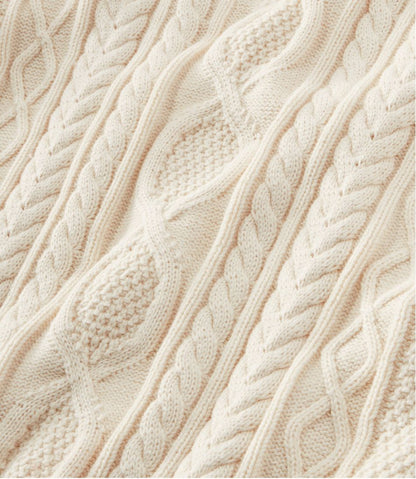 Men's Bean's Heritage Soft Cotton Fisherman Sweater, Button-Mock | L.L.Bean Latest