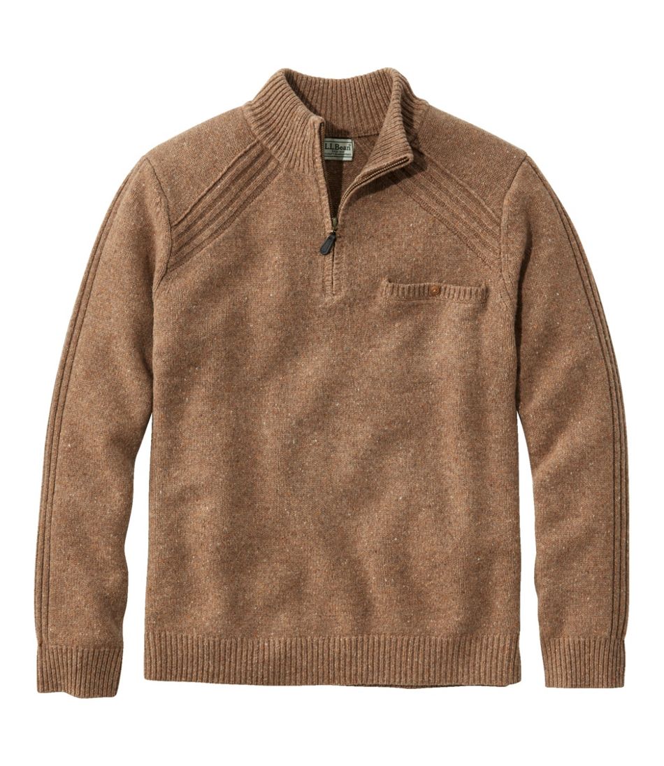 Men's Rangeley Merino Sweater, Quarter-Zip | L.L.Bean Classic