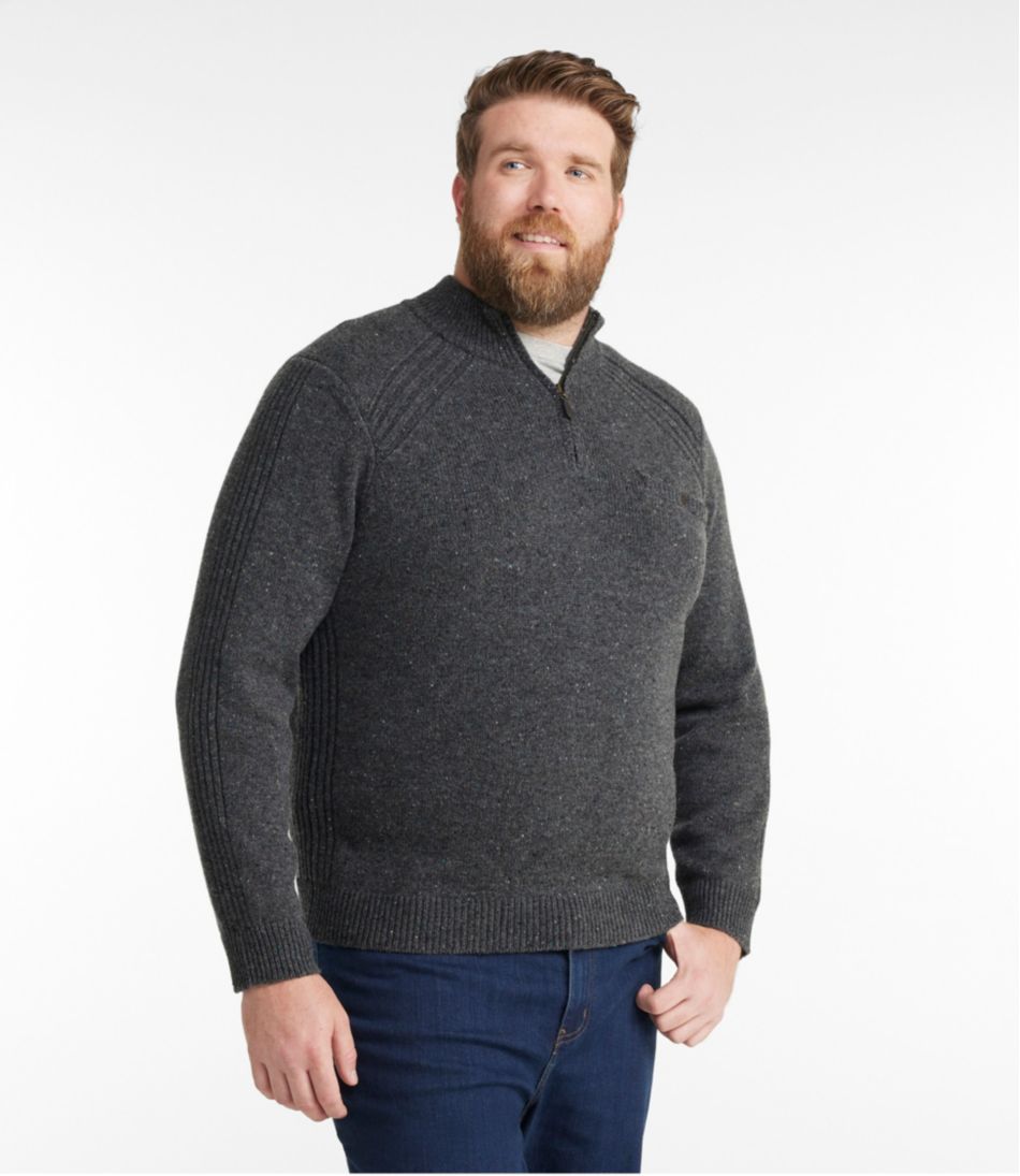 Men's Rangeley Merino Sweater, Quarter-Zip | L.L.Bean Classic