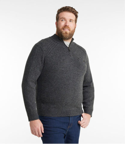 Men's Rangeley Merino Sweater, Quarter-Zip | L.L.Bean Classic