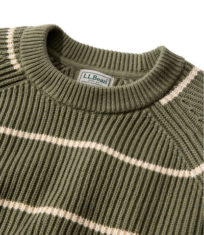 Men's Mariner Rib Crew Sweater, Stripe | L.L.Bean Latest