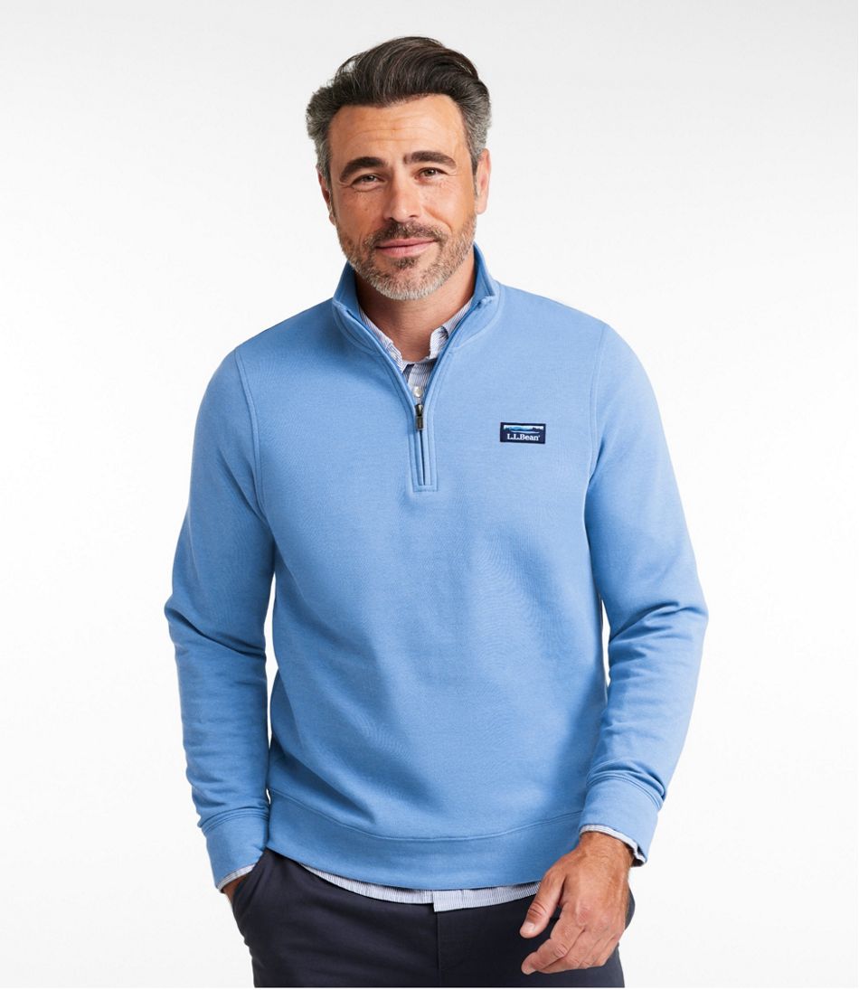Men's Comfort Stretch Performance® Piqué, Quarter-Zip Pullover | L.L.Bean Featured
