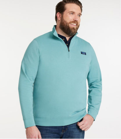 Men's Comfort Stretch Performance® Piqué, Quarter-Zip Pullover | L.L.Bean Featured