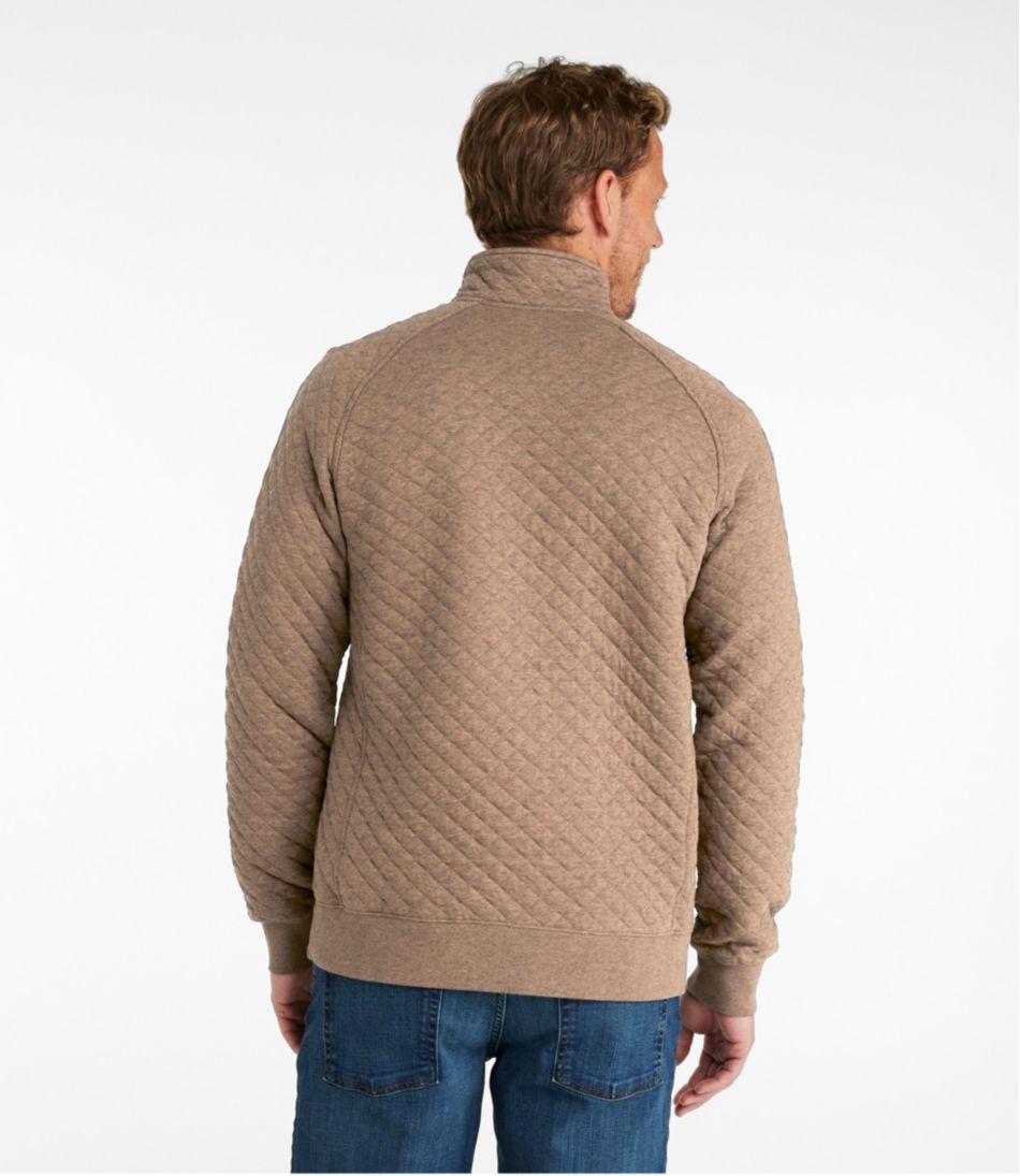 Men's Quilted Sweatshirt, Mockneck | L.L.Bean Popular