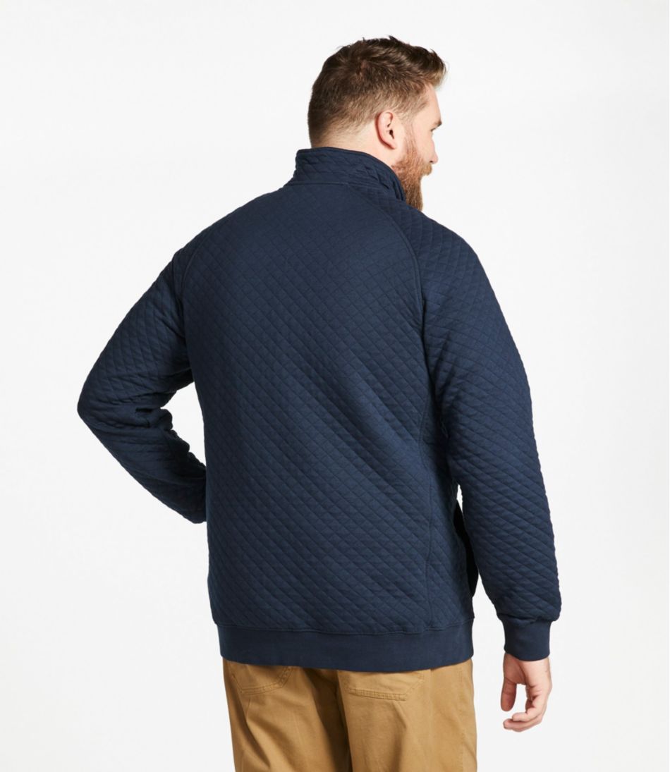Men's Quilted Sweatshirt, Mockneck | L.L.Bean Popular