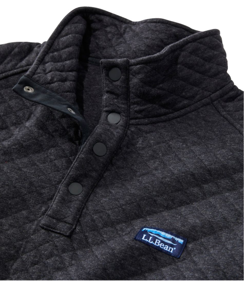 Men's Quilted Sweatshirt, Mockneck | L.L.Bean Popular