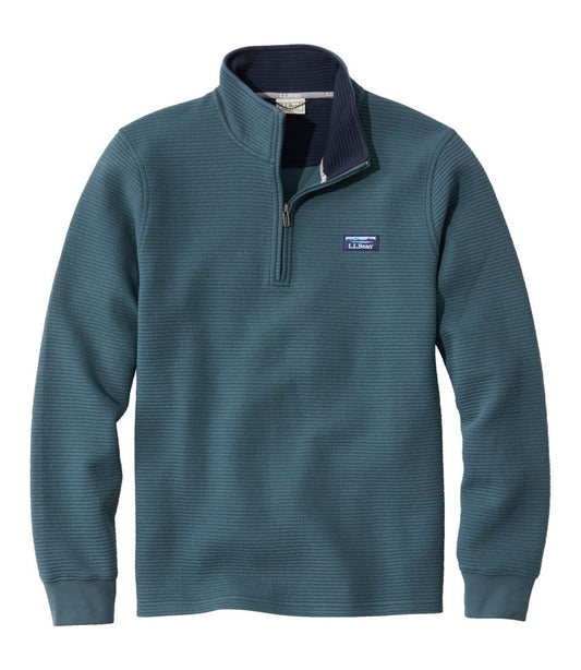 Men's Lakewashed Double-Knit Quarter-Zip Pullover | L.L.Bean Trending