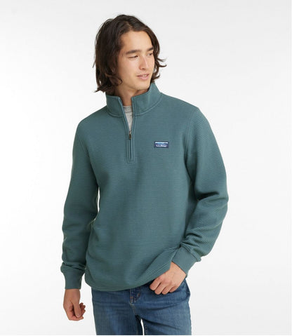 Men's Lakewashed Double-Knit Quarter-Zip Pullover | L.L.Bean Trending