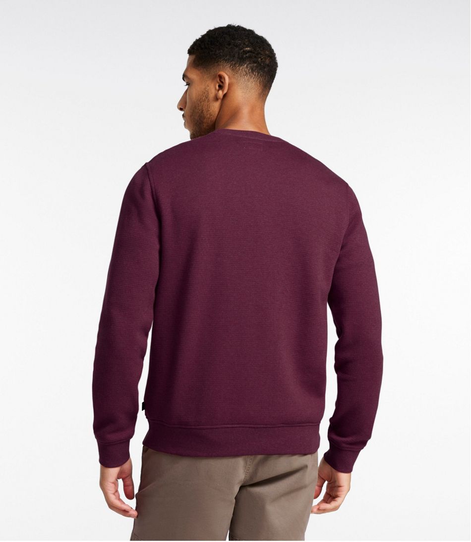 Men's All Seasons Textured Sweats, Crewneck | L.L.Bean Best Seller