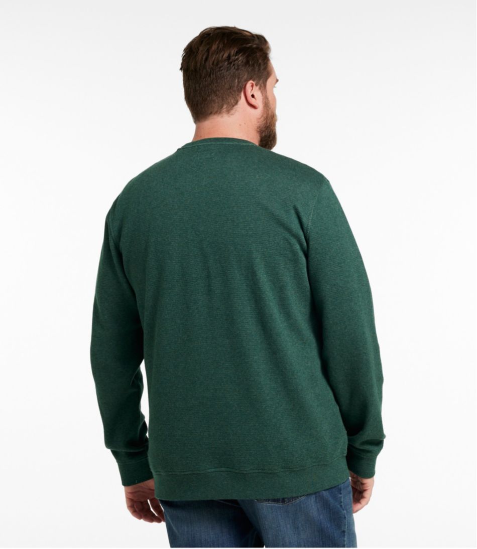 Men's All Seasons Textured Sweats, Crewneck | L.L.Bean Best Seller