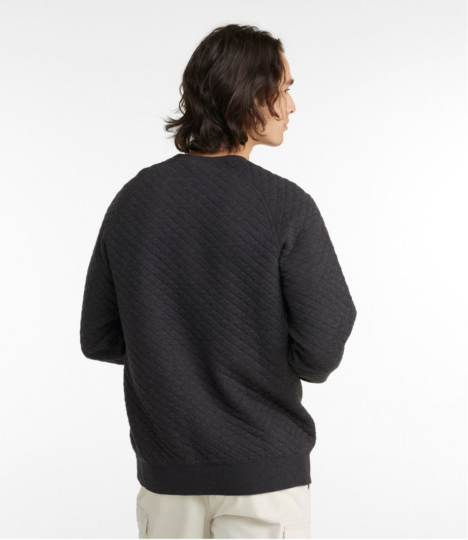 Men's Quilted Sweatshirt, Crewneck | L.L.Bean Recommended