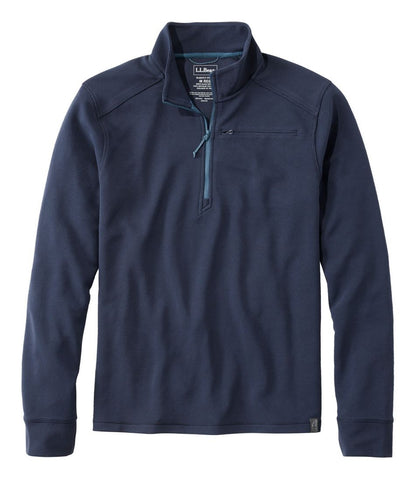 Men's VentureStretch Ottoman-Rib Pullover, Quarter-Zip | L.L.Bean Exclusive