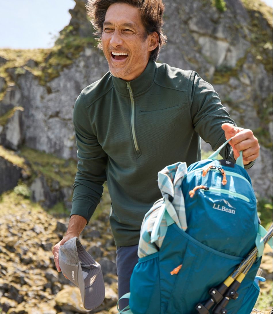 Men's VentureStretch Ottoman-Rib Pullover, Quarter-Zip | L.L.Bean Exclusive