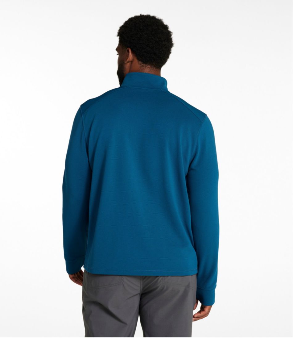 Men's VentureStretch Ottoman-Rib Pullover, Quarter-Zip | L.L.Bean Exclusive