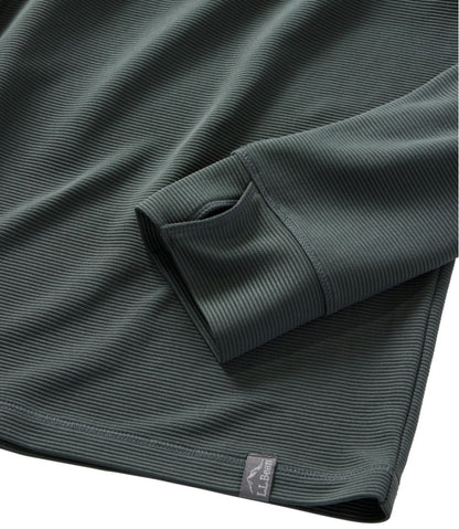 Men's VentureStretch Ottoman-Rib Pullover, Quarter-Zip | L.L.Bean Exclusive