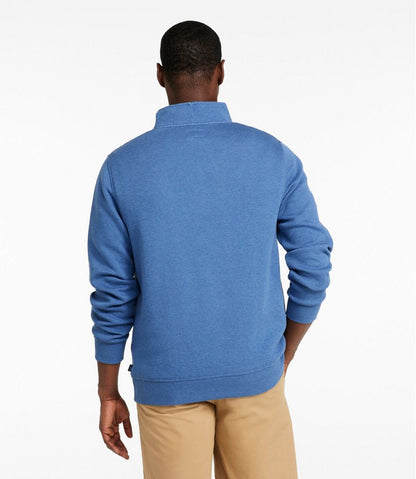 Men's All Seasons Textured Sweats, Quarter-Zip | L.L.Bean Signature