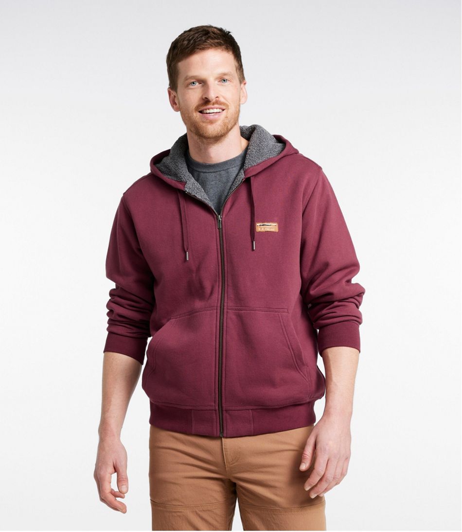 Men's Katahdin Iron Works® Hooded Sweatshirt, Fleece-Lined | L.L.Bean Everyday