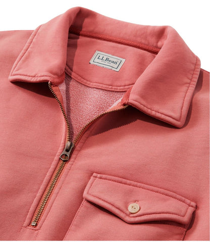 Men's Sunwashed Sweatshirt, Quarter-Zip Polo, Long-Sleeve | L.L.Bean Latest