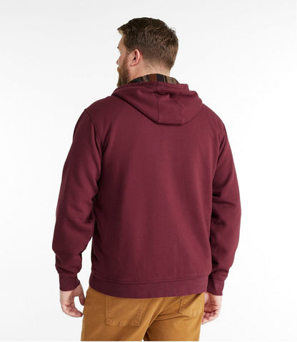 Men's Katahdin Iron Works® Hooded Sweatshirt, Flannel-Lined | L.L.Bean Featured