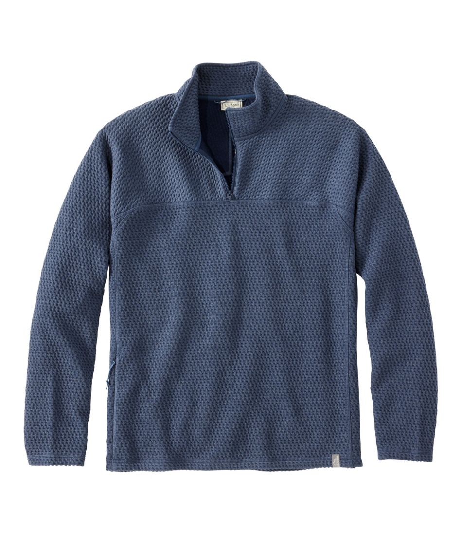 Men's Ridgeknit Pullover, Quarter-Zip | L.L.Bean Essential