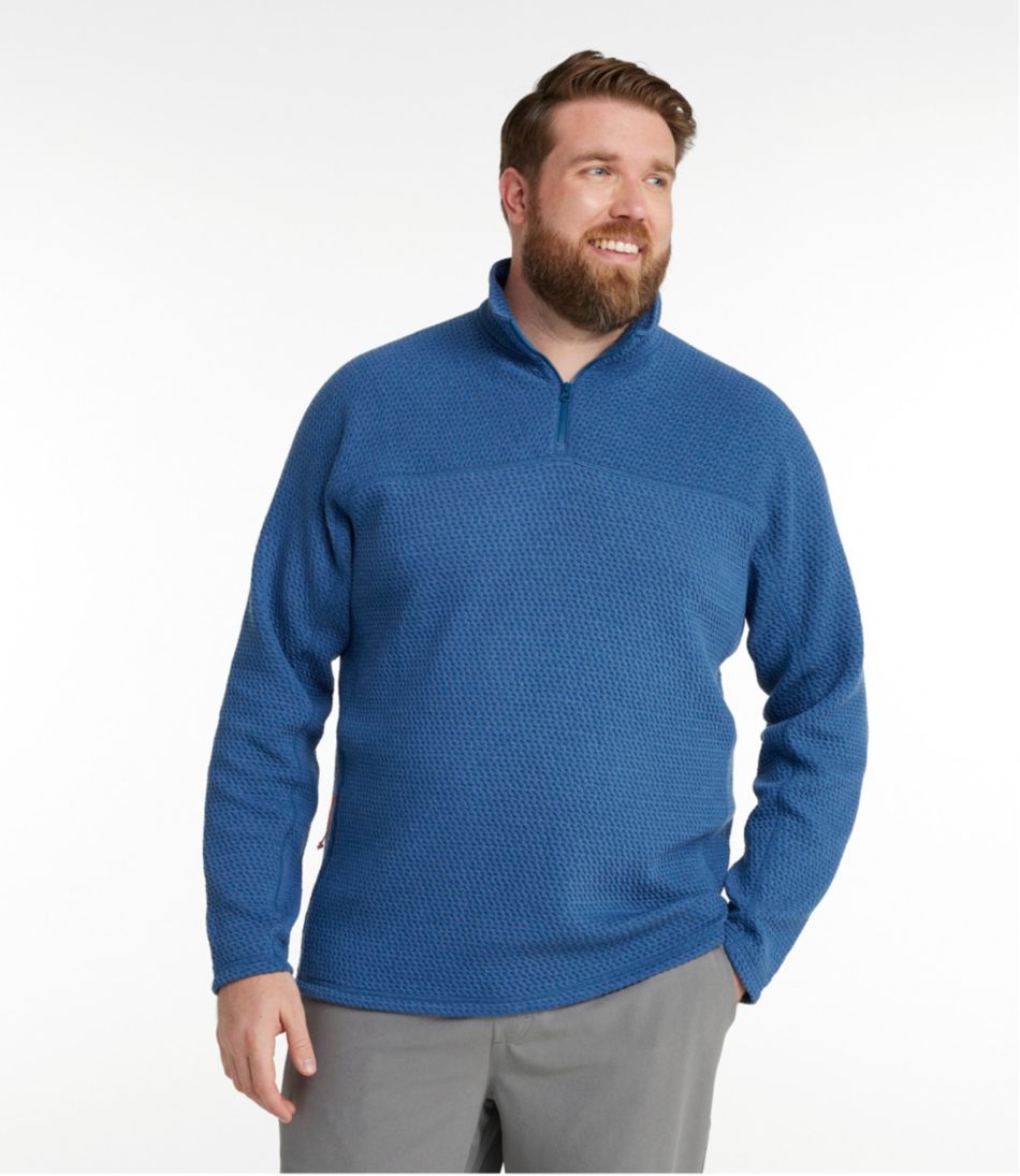 Men's Ridgeknit Pullover, Quarter-Zip | L.L.Bean Essential