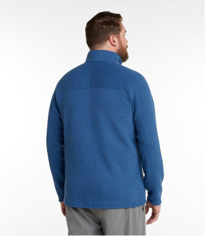 Men's Ridgeknit Pullover, Quarter-Zip | L.L.Bean Essential