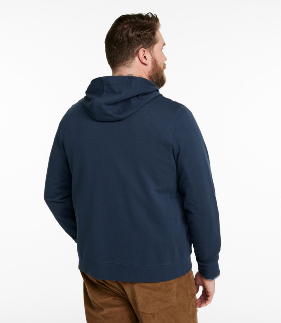 Men's Comfort Stretch Performance® Piqué, Full-Zip Hoodie | L.L.Bean Great Value