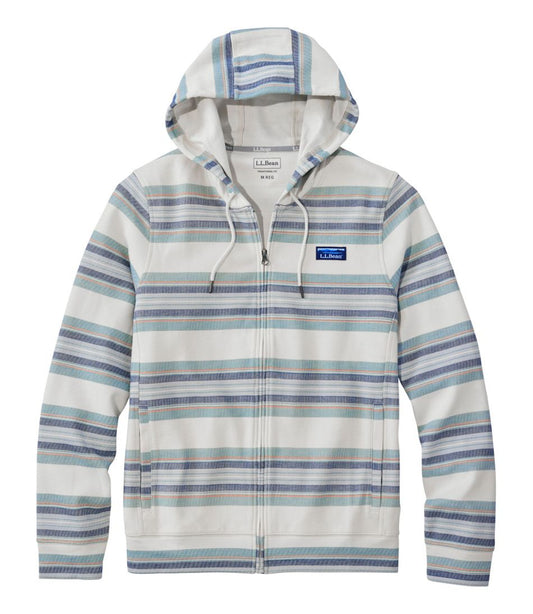 Men's Comfort Stretch Performance® Piqué, Full-Zip Hoodie, Stripe | L.L.Bean Latest