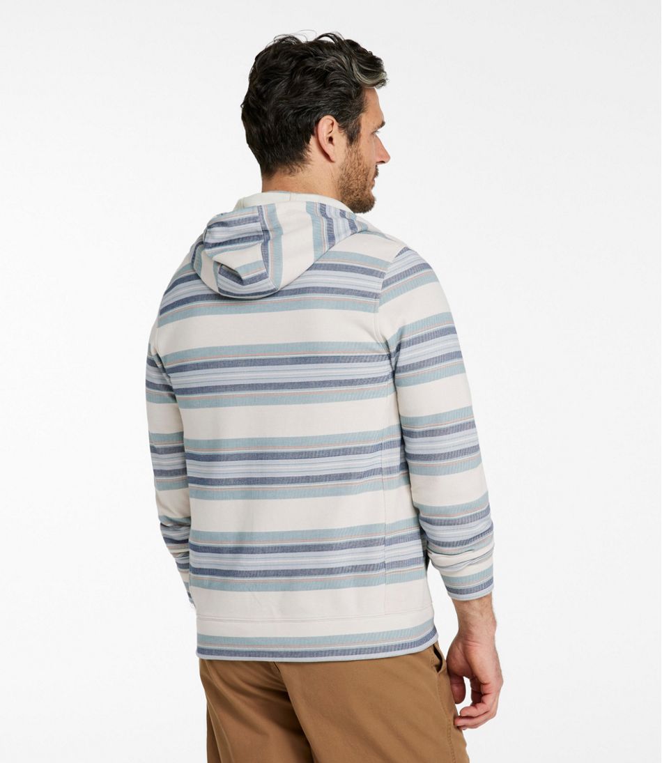 Men's Comfort Stretch Performance® Piqué, Full-Zip Hoodie, Stripe | L.L.Bean Latest