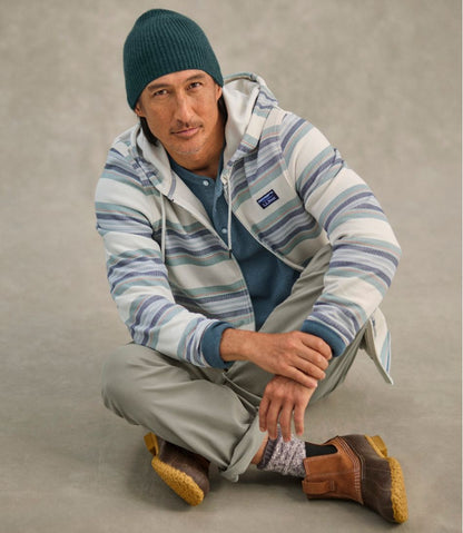 Men's Comfort Stretch Performance® Piqué, Full-Zip Hoodie, Stripe | L.L.Bean Latest