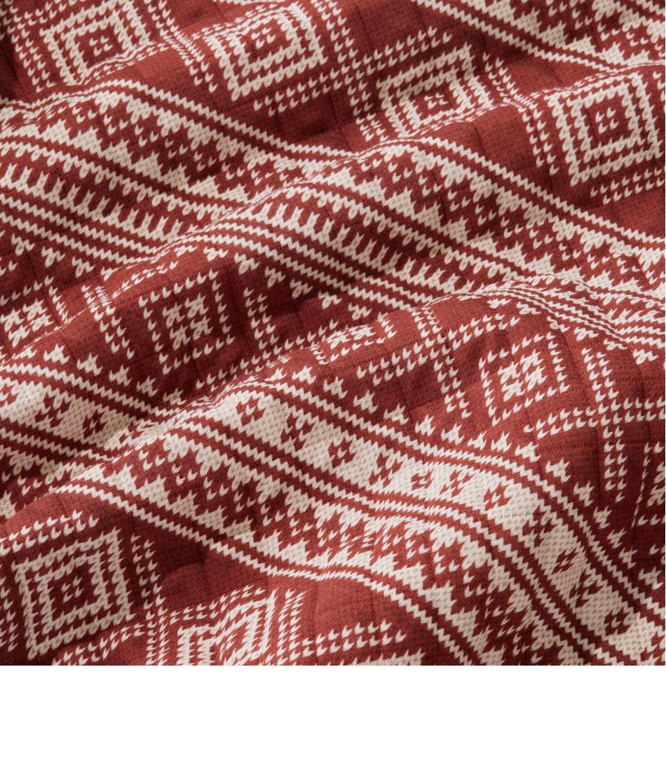 Men's Bean's Quilted Sweatshirt, Crewneck, Print | L.L.Bean Best Seller
