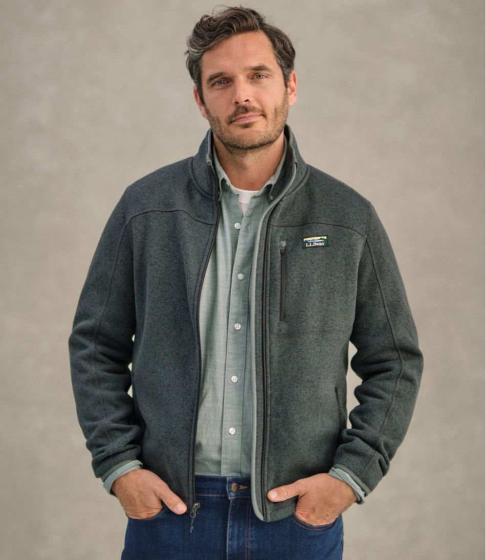 Men's L.L.Bean Sweater Fleece Full-Zip Jacket | L.L.Bean Great Value