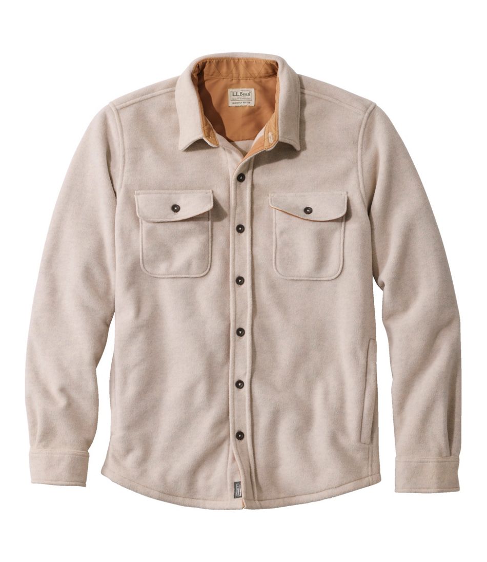 Men's Bean's Mariner Fleece Shirt | L.L.Bean Featured