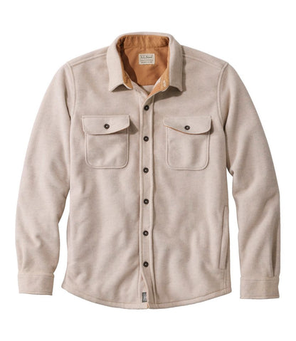 Men's Bean's Mariner Fleece Shirt | L.L.Bean Featured