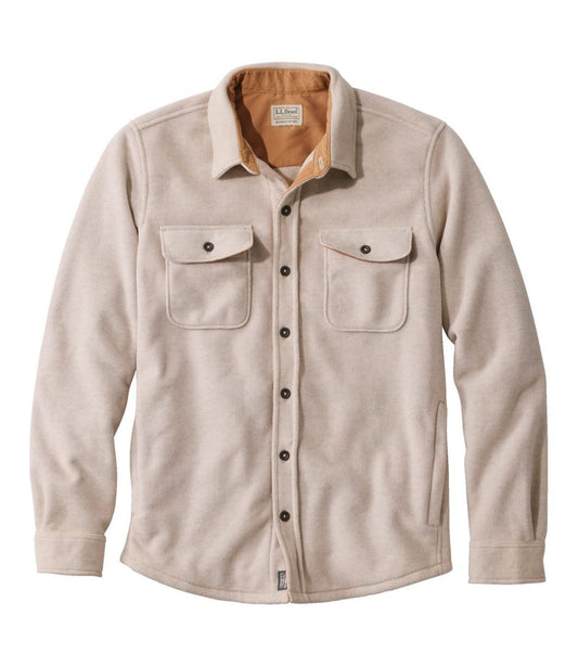 Men's Bean's Mariner Fleece Shirt | L.L.Bean Featured