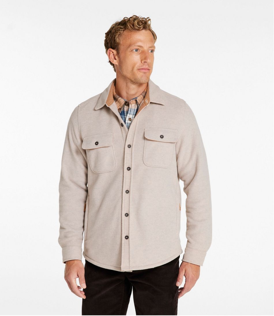 Men's Bean's Mariner Fleece Shirt | L.L.Bean Featured