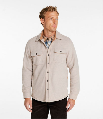 Men's Bean's Mariner Fleece Shirt | L.L.Bean Featured