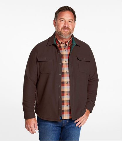 Men's Bean's Mariner Fleece Shirt | L.L.Bean Featured