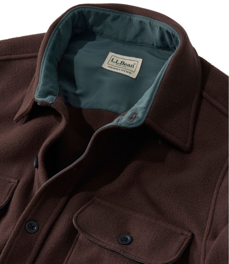 Men's Bean's Mariner Fleece Shirt | L.L.Bean Featured