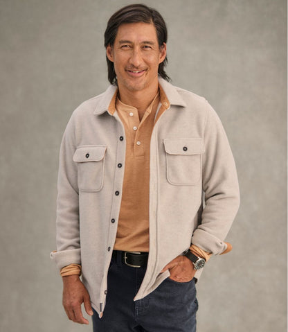Men's Bean's Mariner Fleece Shirt | L.L.Bean Featured