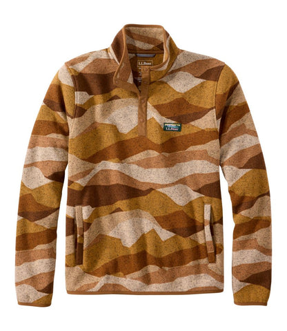 Men's L.L.Bean Sweater Fleece Pullover, Print | L.L.Bean Trending