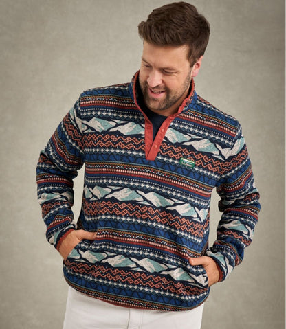 Men's L.L.Bean Sweater Fleece Pullover, Print | L.L.Bean Trending