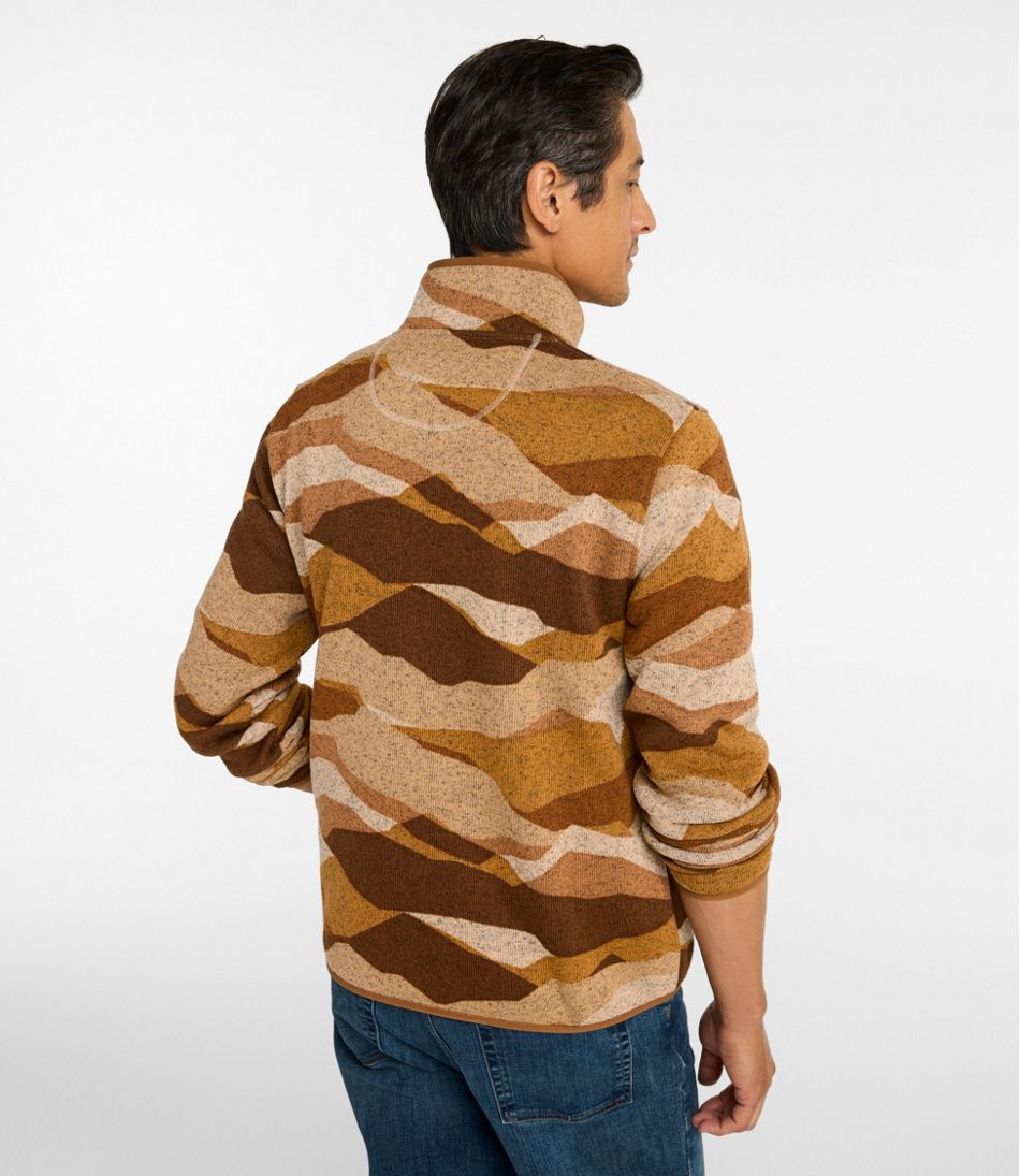 Men's L.L.Bean Sweater Fleece Pullover, Print | L.L.Bean Trending